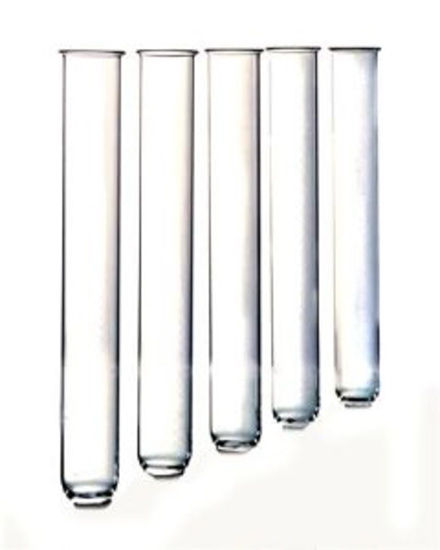 Fisherbrand™ Round Bottom Disposable Borosilicate Glass Tubes with Plain End