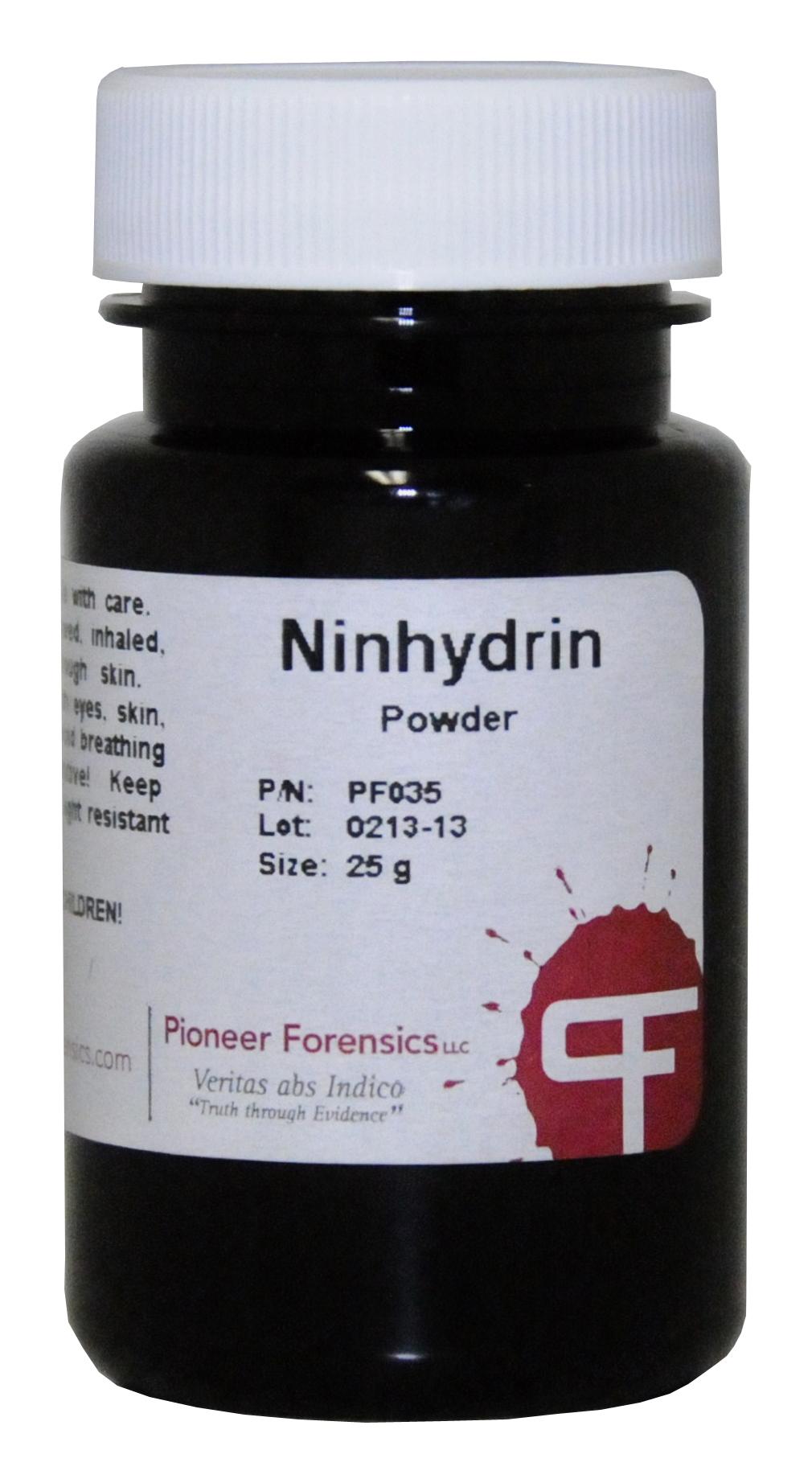 Ninhydrin is one of the easiest and most effective methods for developing latent prints on paper.
